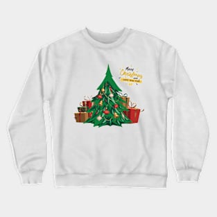 merry christmas Crewneck Sweatshirt